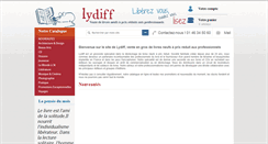 Desktop Screenshot of lydiff.com